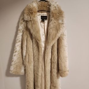 Faux Fur Long Coat